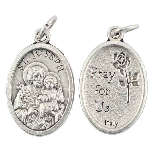 St. Joseph Oxidized Medal (Package of 12)